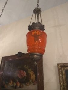 Υπέροχο φωτιστικό σε χρώμα πορτοκαλί
