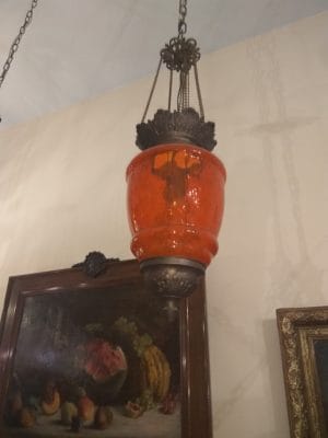 Υπέροχο φωτιστικό σε χρώμα πορτοκαλί