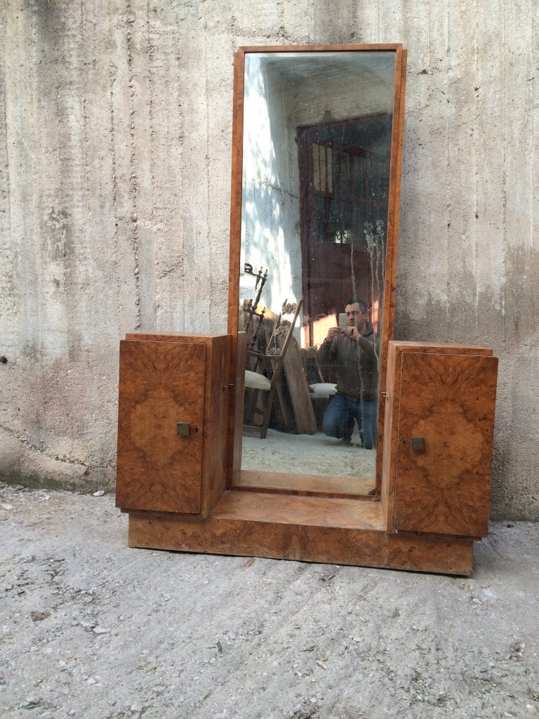 Art Deco Τουαλέτα από ρίζα ελιάς - Image 2