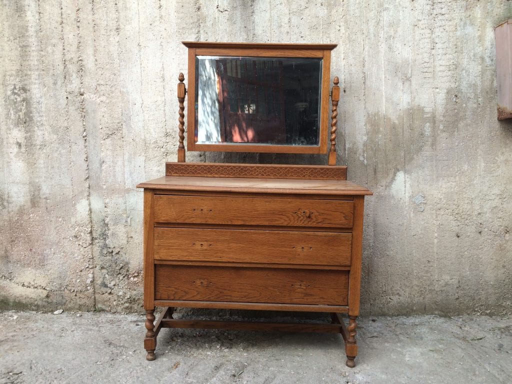 Country Τουαλέτα δρύς μασίφ