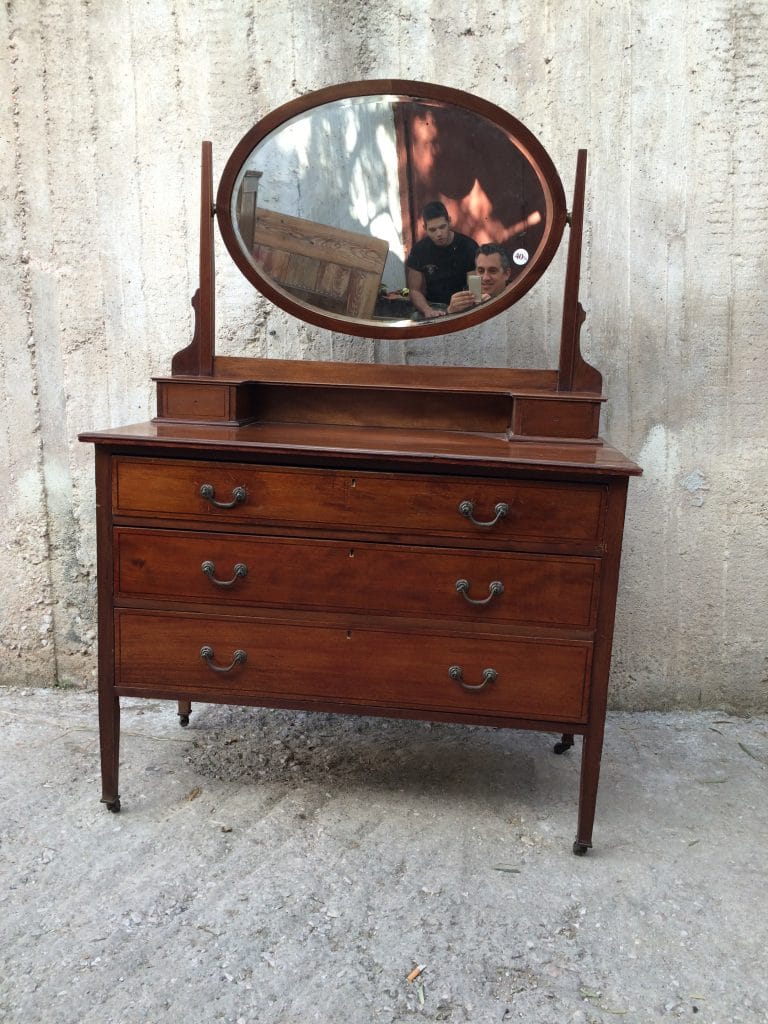 Τουαλετα Εγγλέζικη Mαόνι