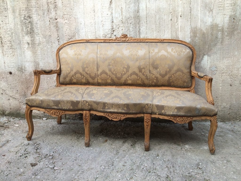 Καναπές τριθέσιος παλιά έπιπλα