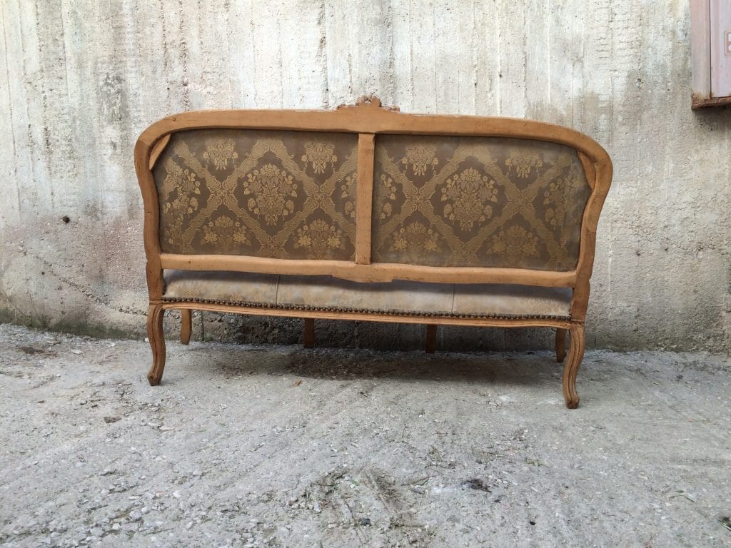 Καναπές τριθέσιος παλιά έπιπλα - Image 6