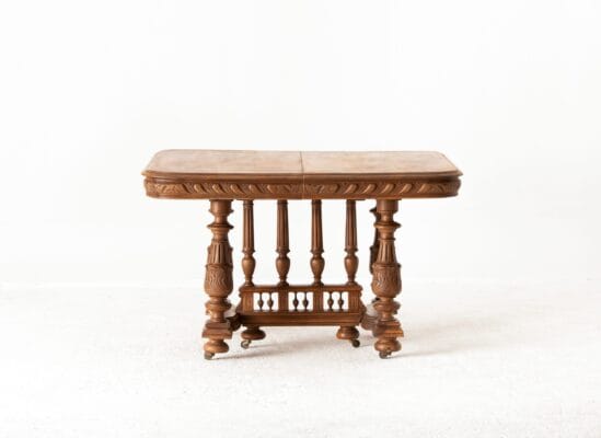 French Walnut Dinning Table