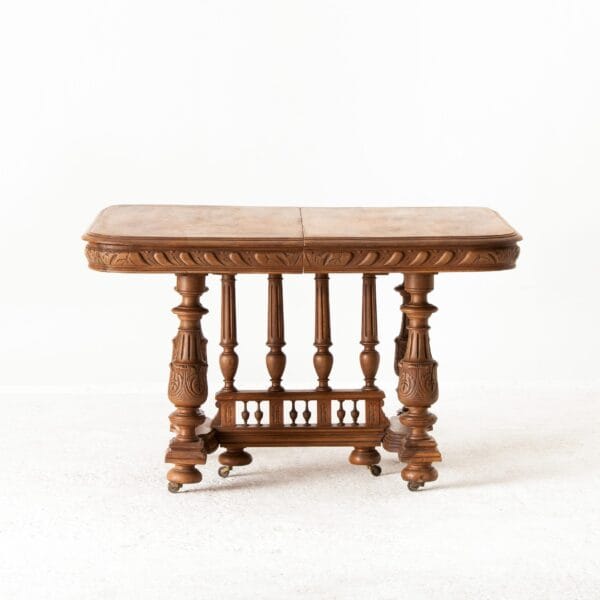 French Walnut Dinning Table
