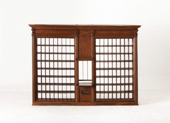 Vintage Hotel/Post Office  Mail Box