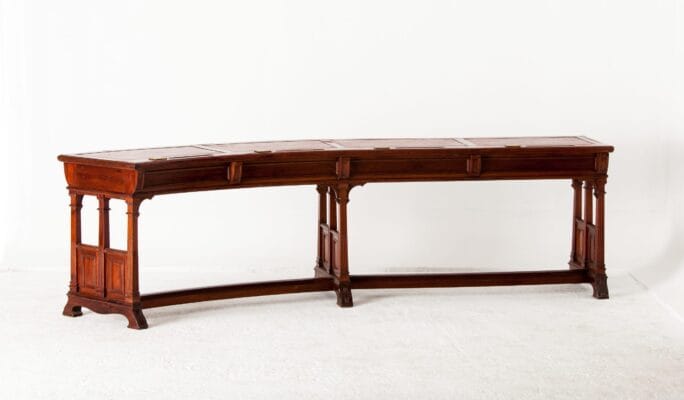 Half Round Desk