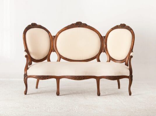 French wallnut Sofa