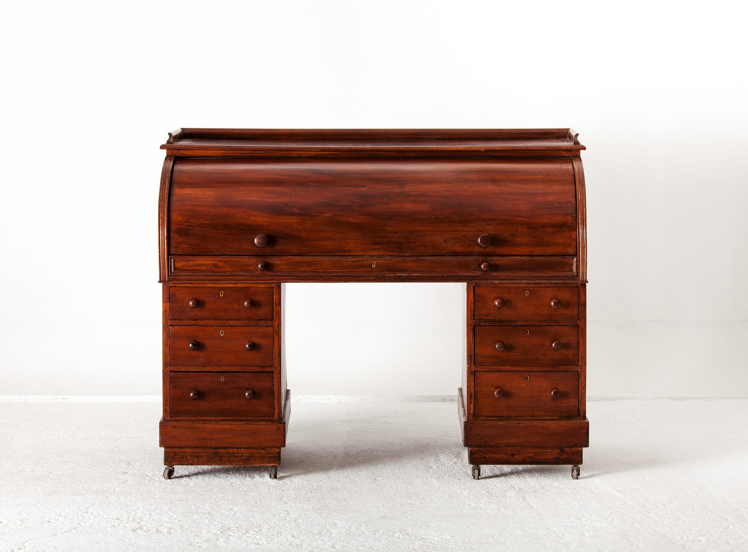 Victorian Roll - Top Bureau - Image 2