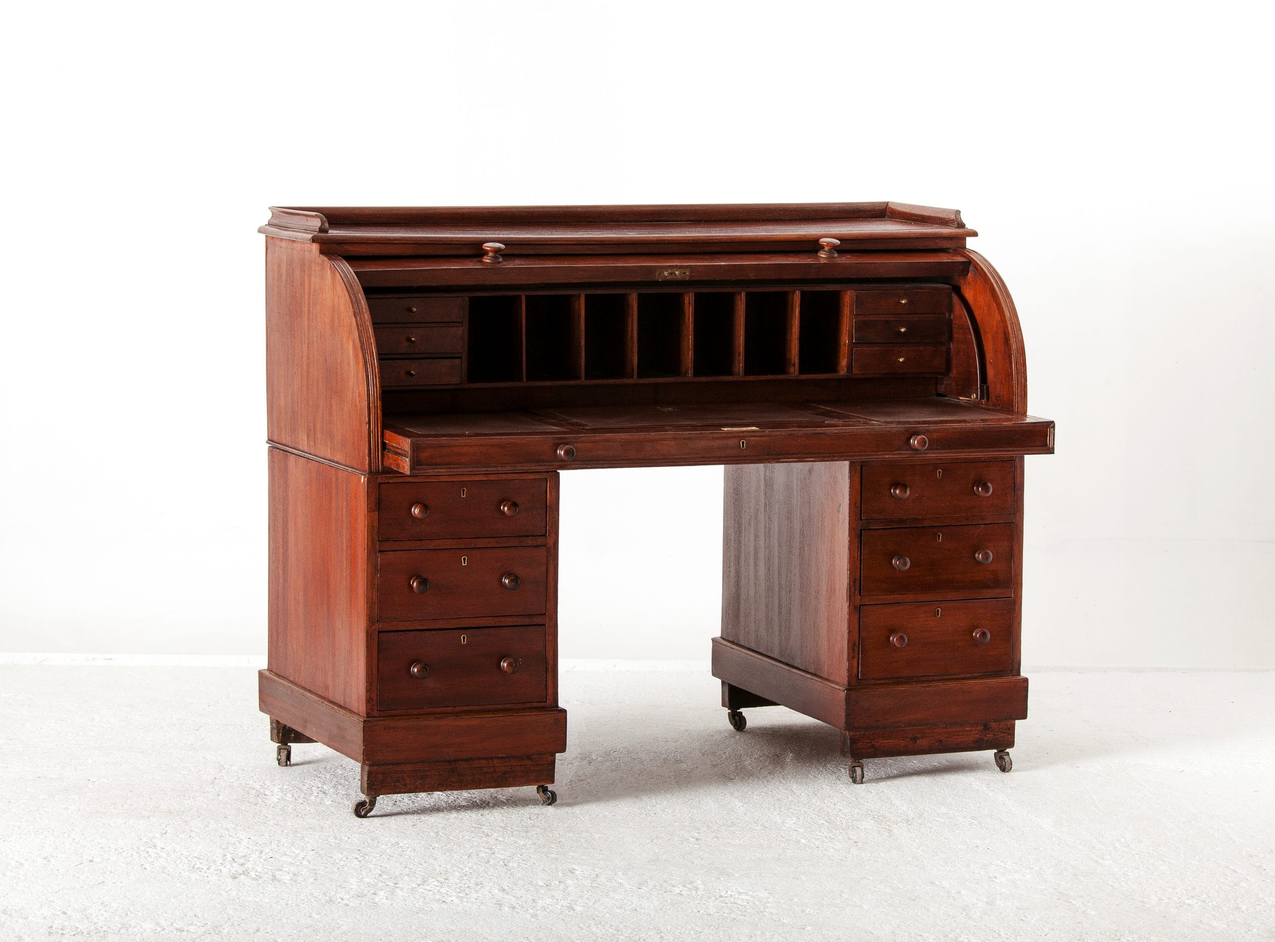 Victorian Roll - Top Bureau