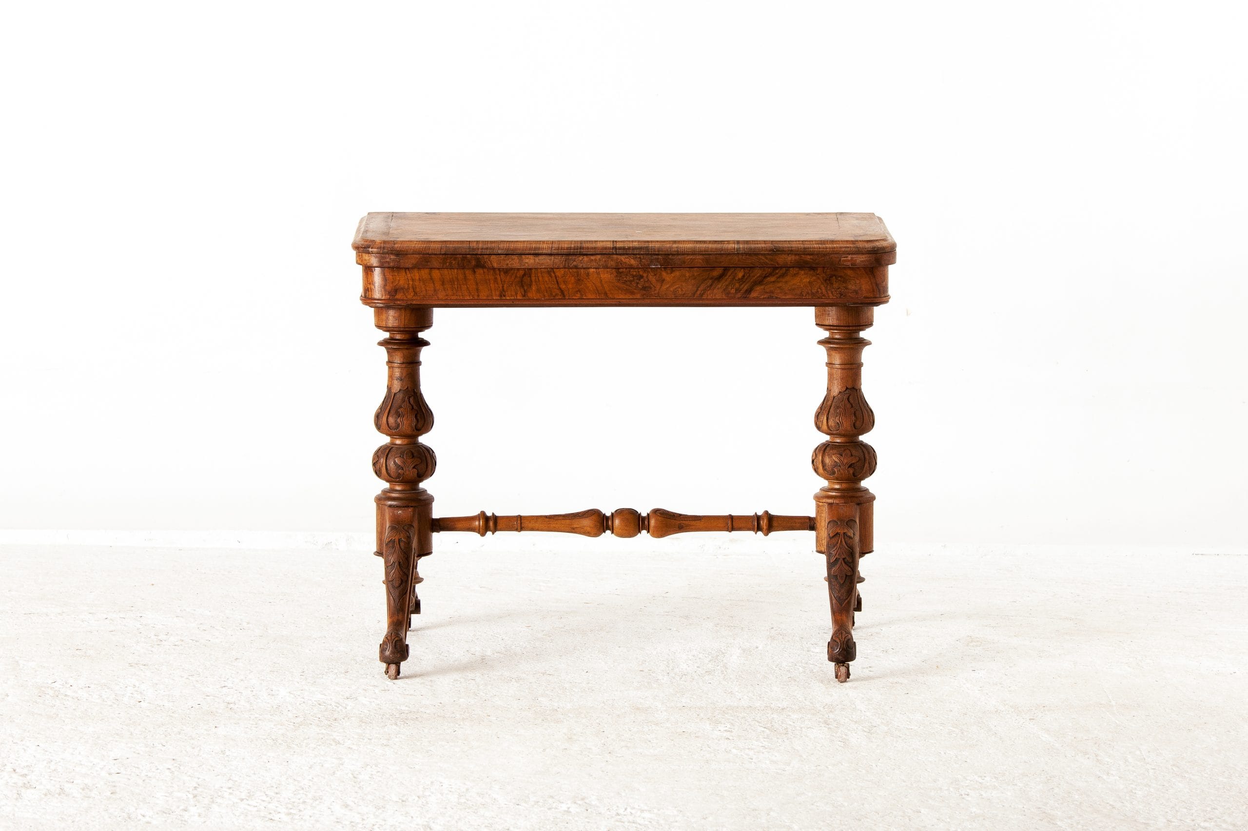 English Victorian Card Table - Image 2
