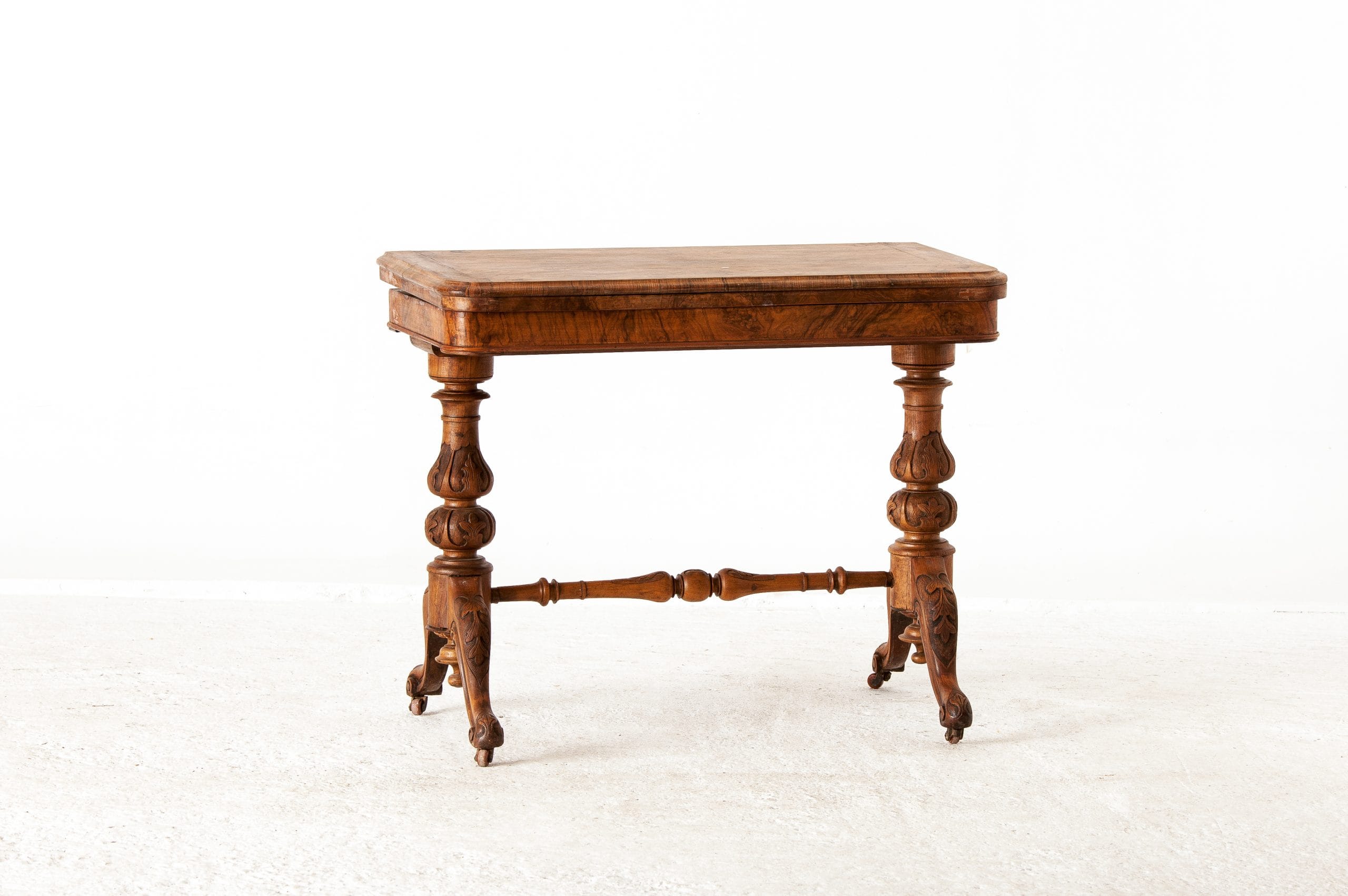 English Victorian Card Table