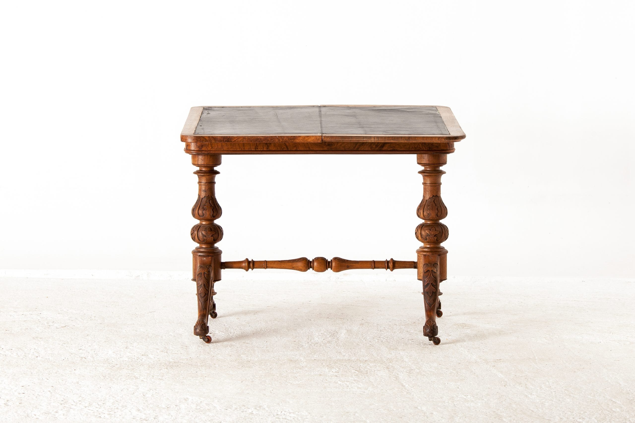 English Victorian Card Table - Image 4