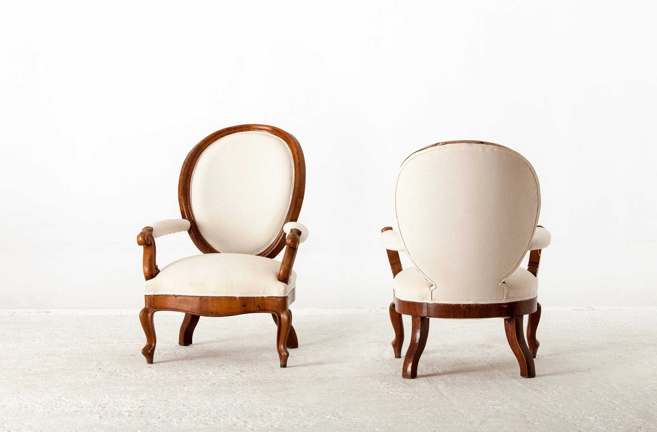 A Pair Of French Armchairs - Image 3