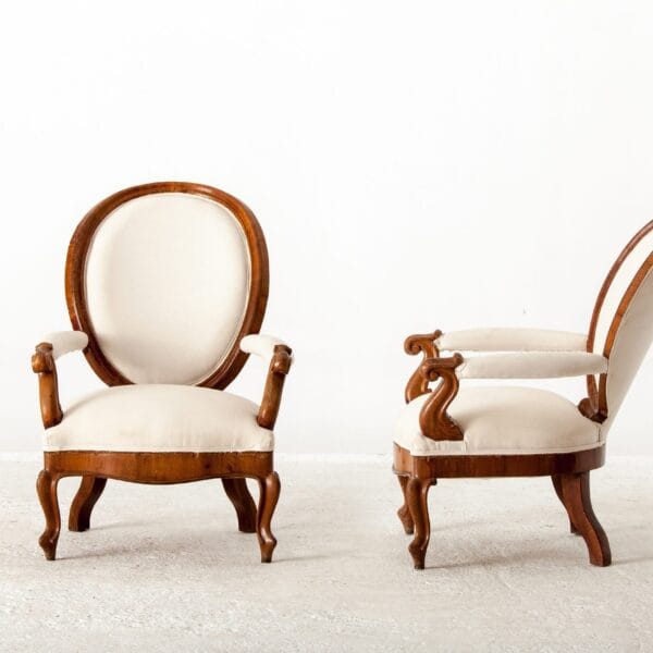 A Pair Of French Armchairs