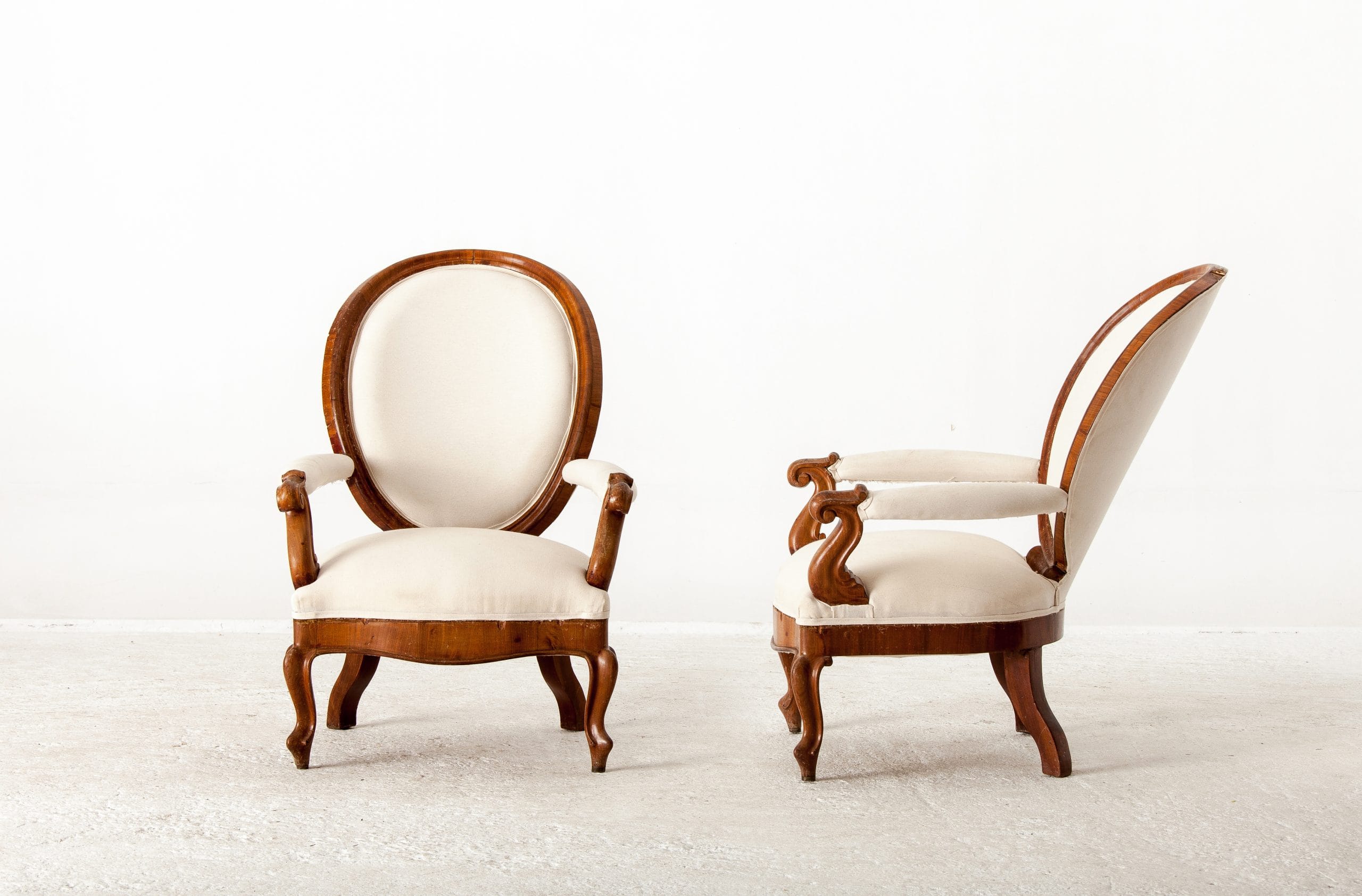 A Pair Of French Armchairs