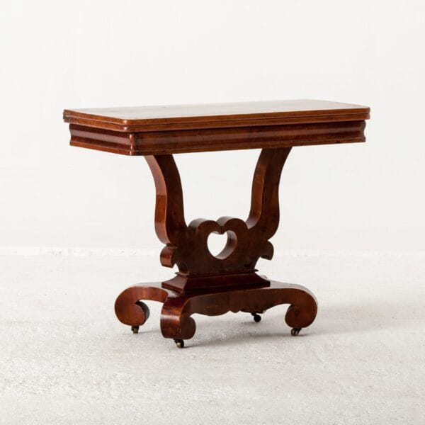 Victorian Mahogany Card Table