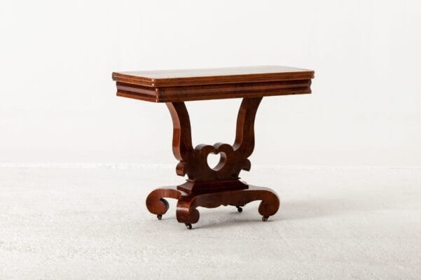 Victorian Mahogany Card Table